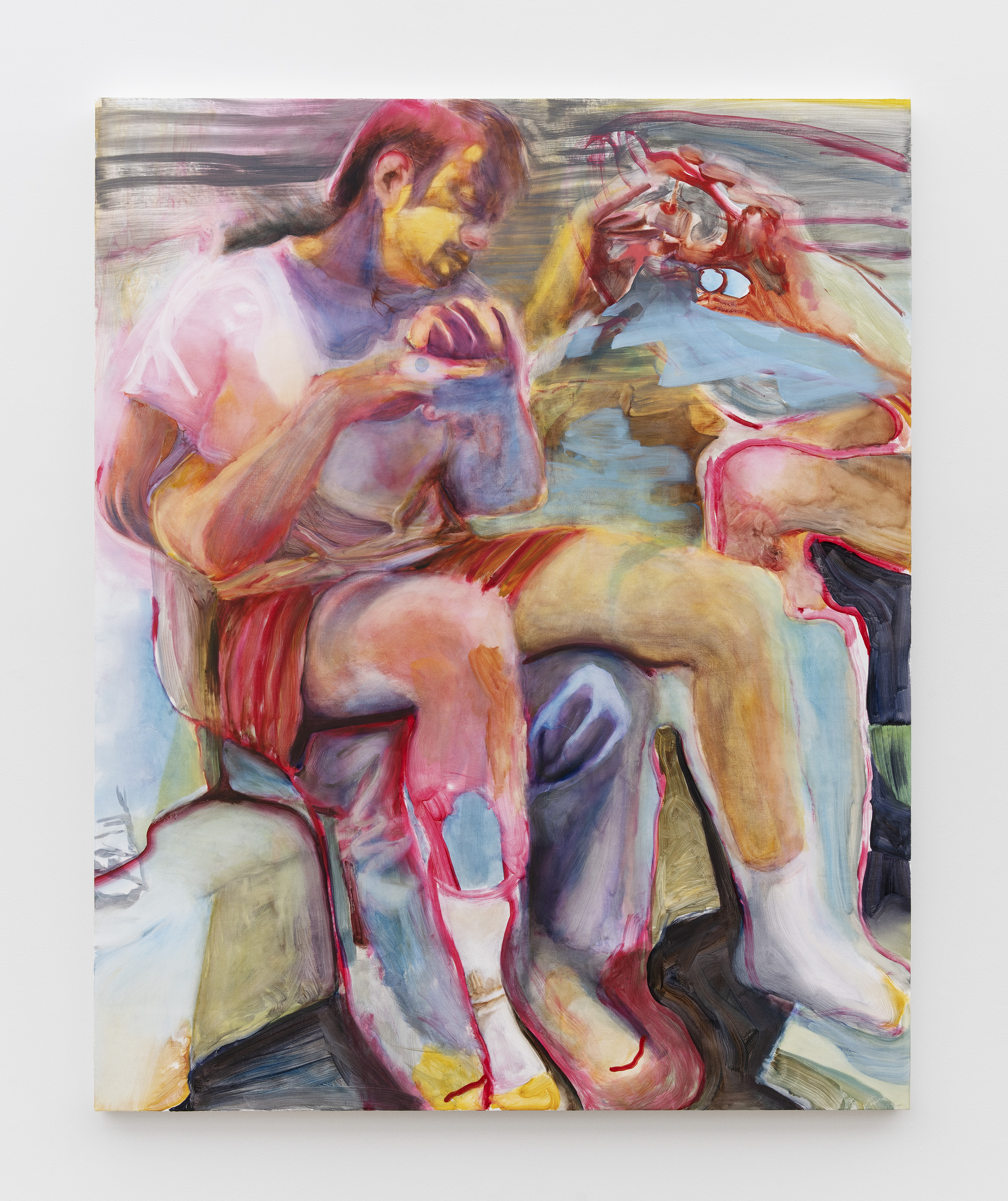 Keyhole, 2024, oil on canvas, 60” x 48”