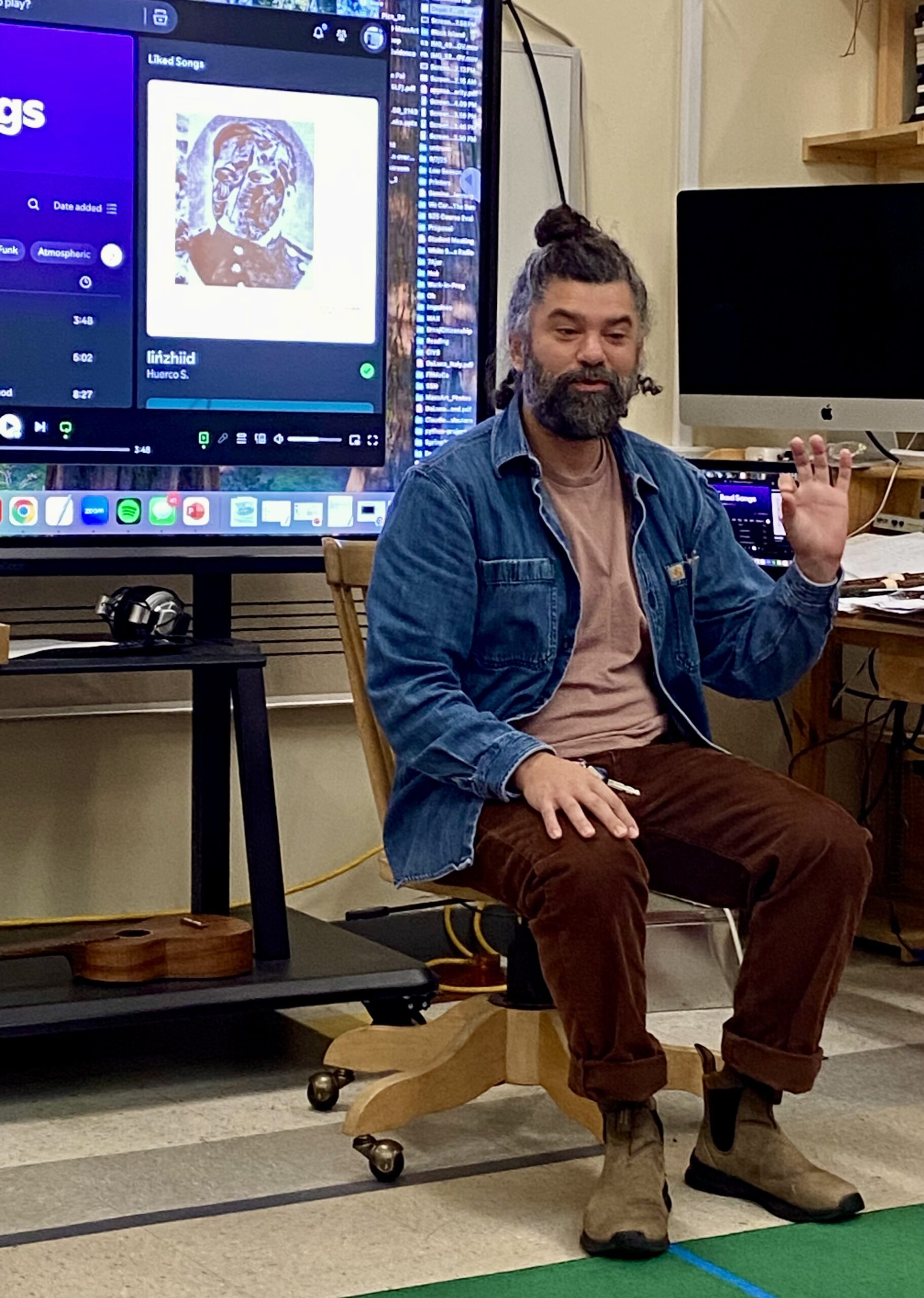 Sound Art workshop led by Eric DeLuca, 2025