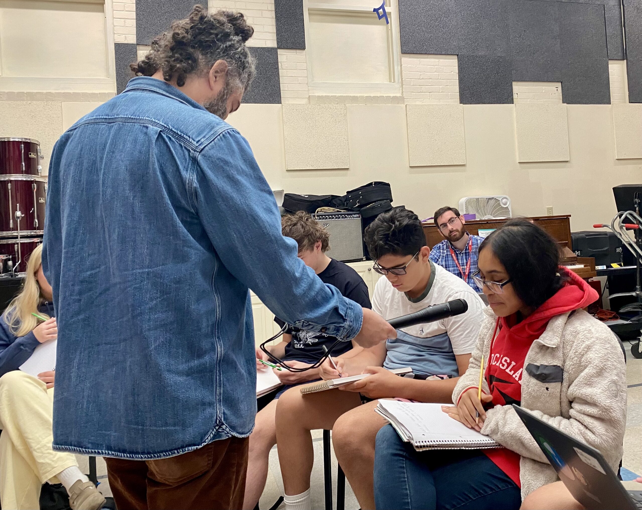 Sound Art workshop led by Eric DeLuca, 2025
